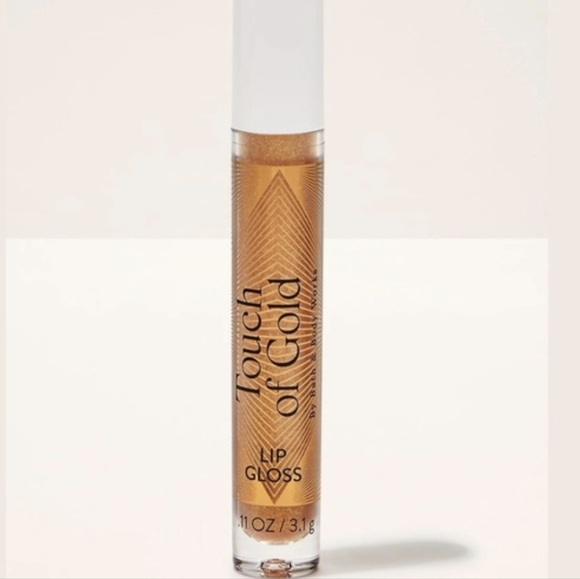 Bath & Body Works Other - ❣️5|$25❣️Bath & Body Works Touch of Gold Lip Gloss - Gold, White
